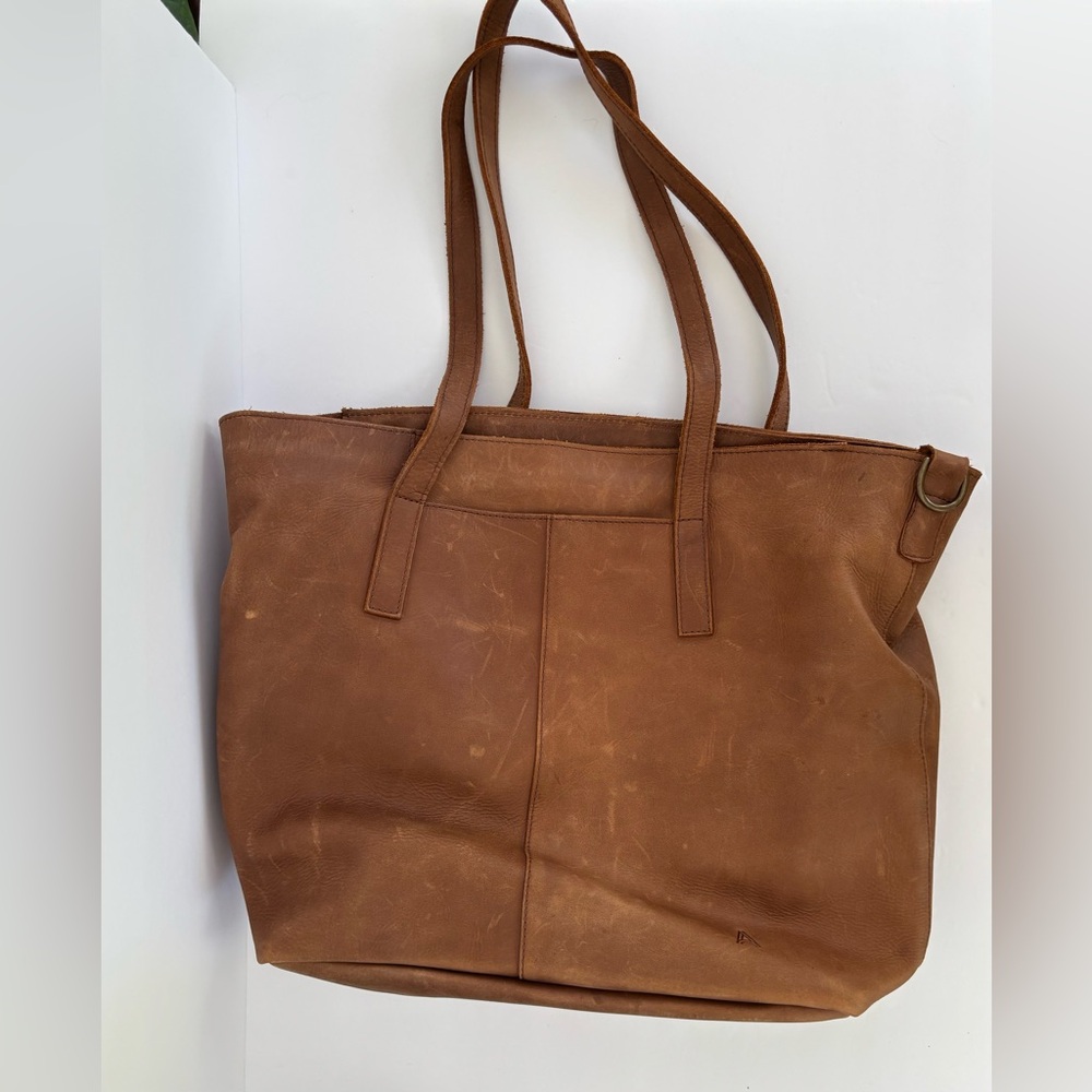Able Brown Utility Bag- Handmade in Ethiopia